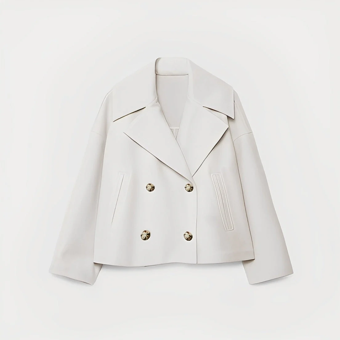 Abegail - Blouson court ample et décontracté pour femmes - Image 4
