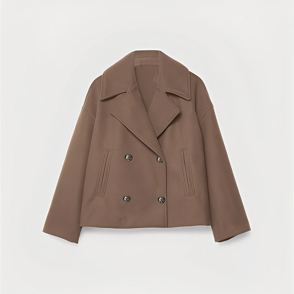 Abegail - Blouson court ample et décontracté pour femmes - Image 5