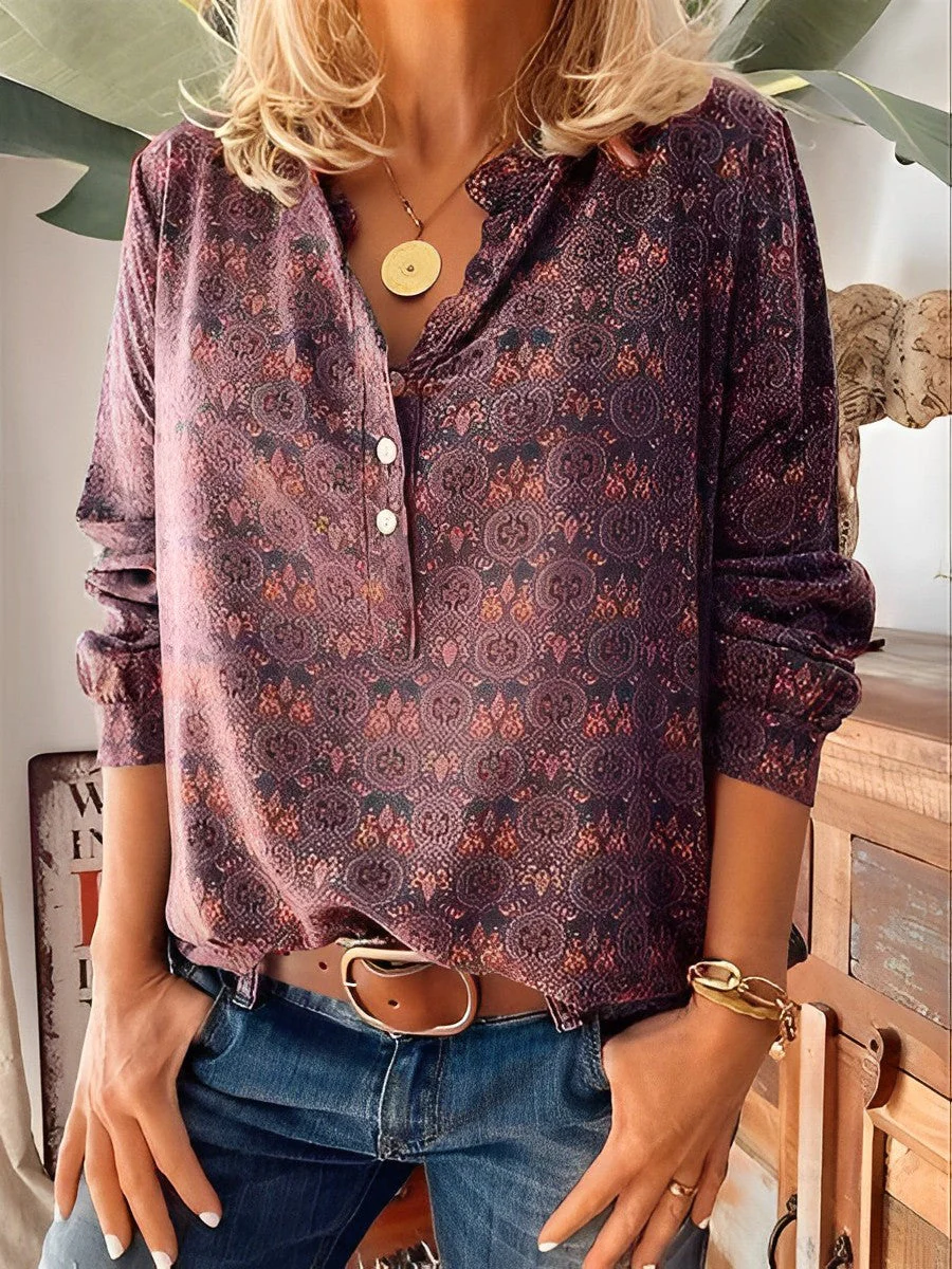 Adelinde - Blouse d'Été Vintage - Image 3