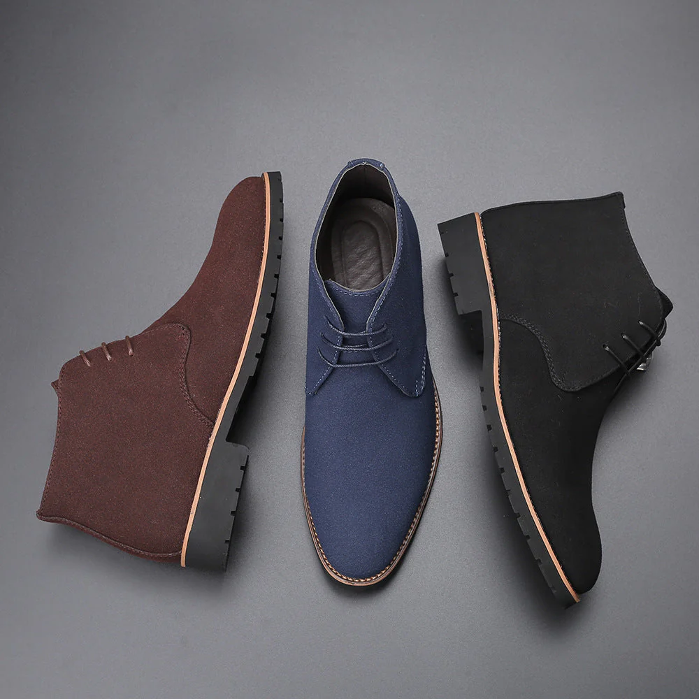 Alonzo - Élégantes chaussures en suède pour hommes - Image 3