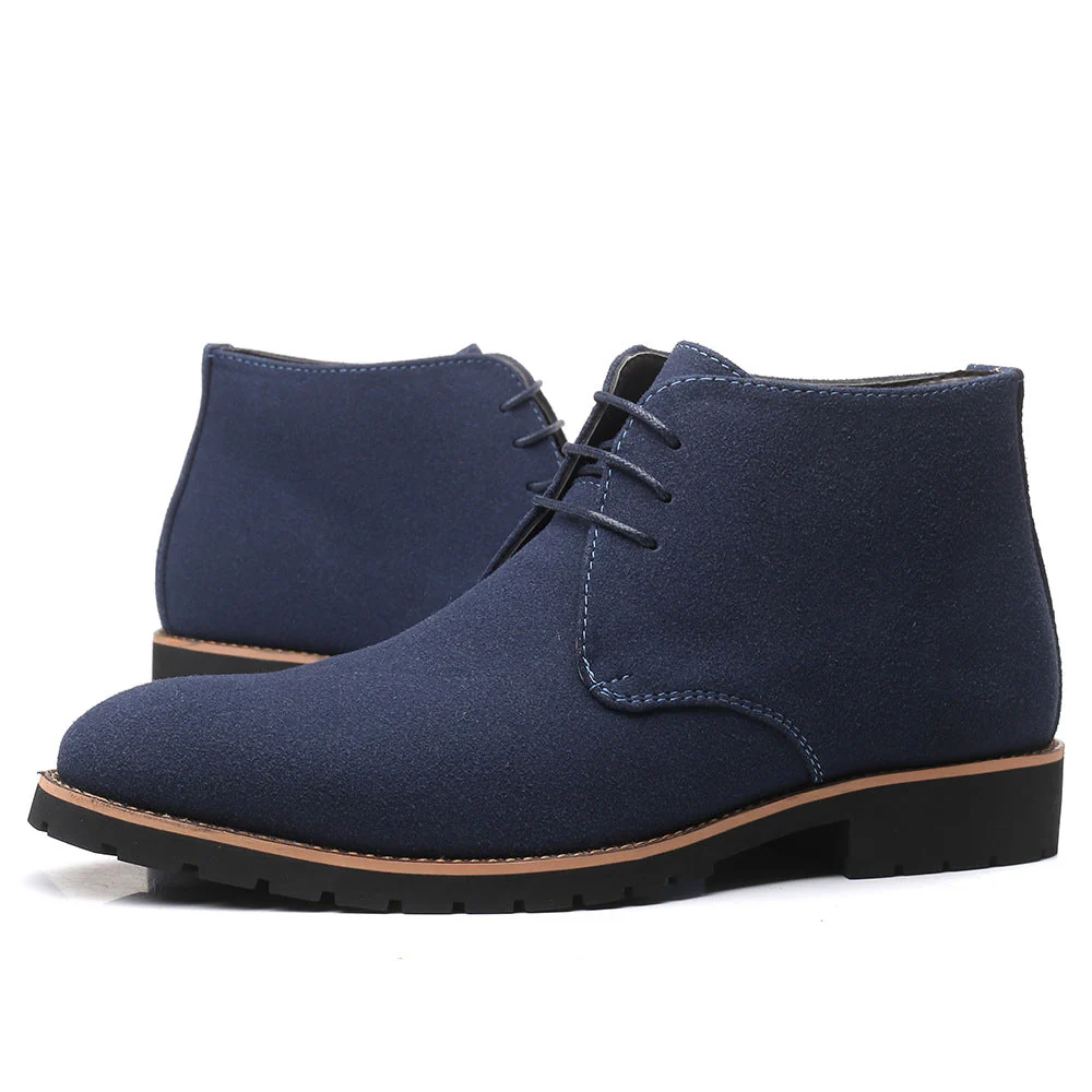Alonzo - Élégantes chaussures en suède pour hommes - Image 4