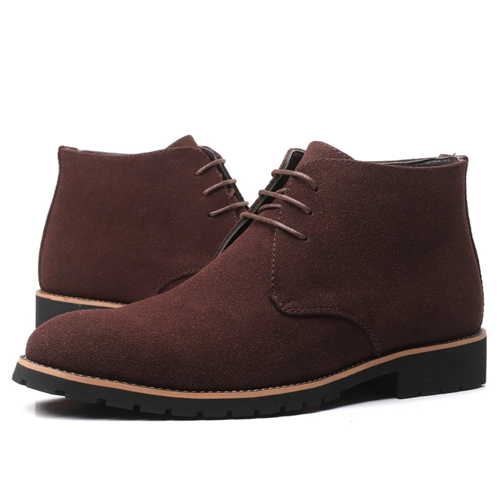 Alonzo - Élégantes chaussures en suède pour hommes - Image 5