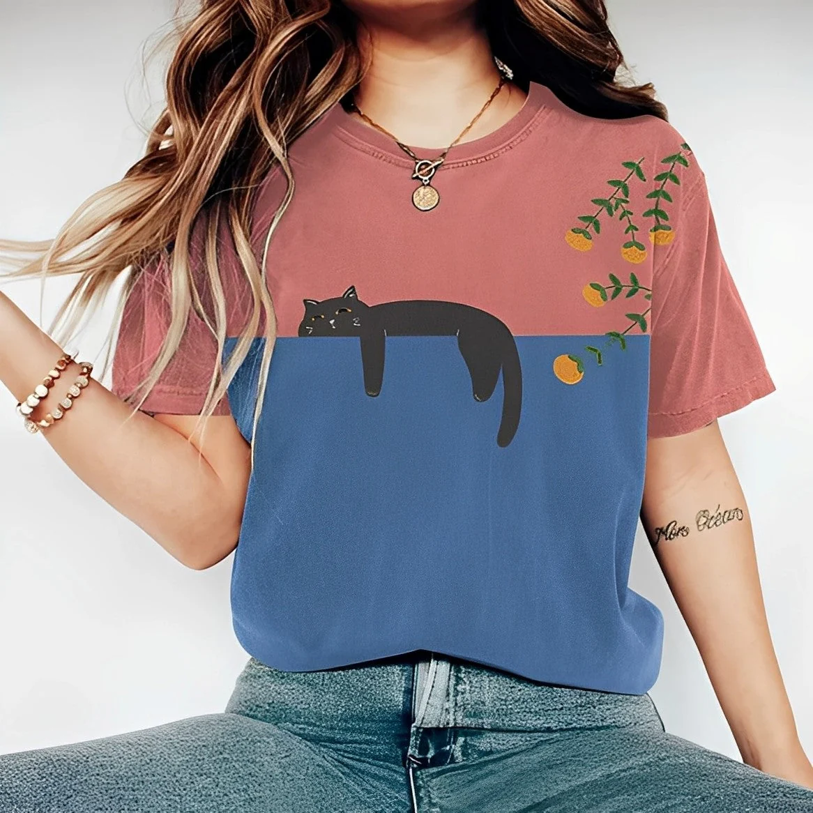 Alvina - T-shirt femme avec motif décontracté - Image 4