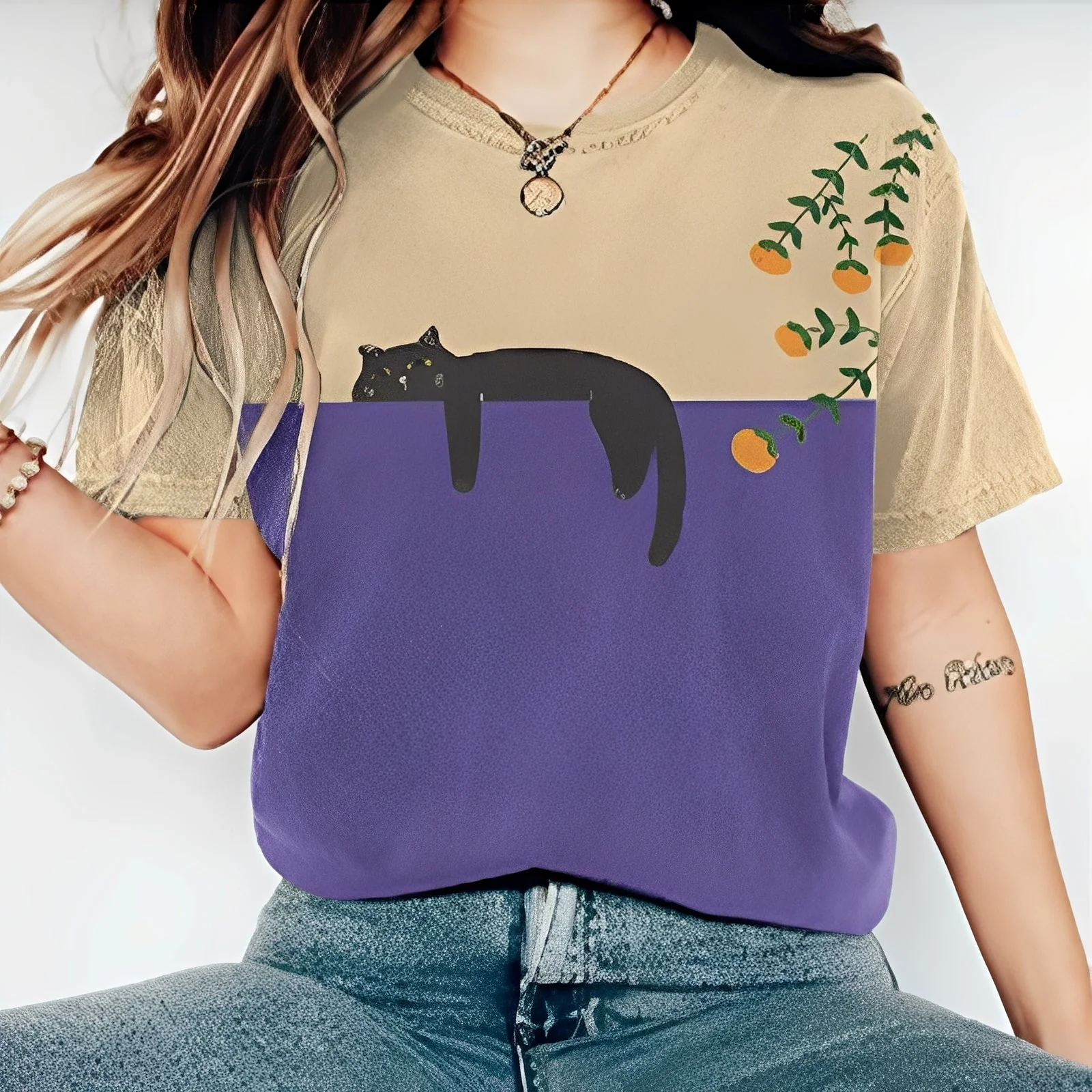 Alvina - T-shirt femme avec motif décontracté - Image 5
