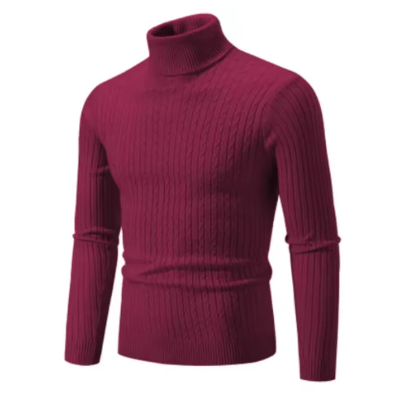 Benjamin - Pull col roulé élégant et confortable pour homme - Image 9