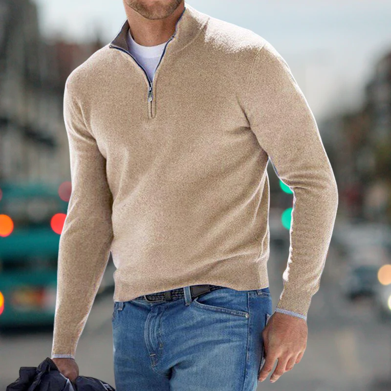 Carlo – Pull-over avec fermeture éclair - Image 3