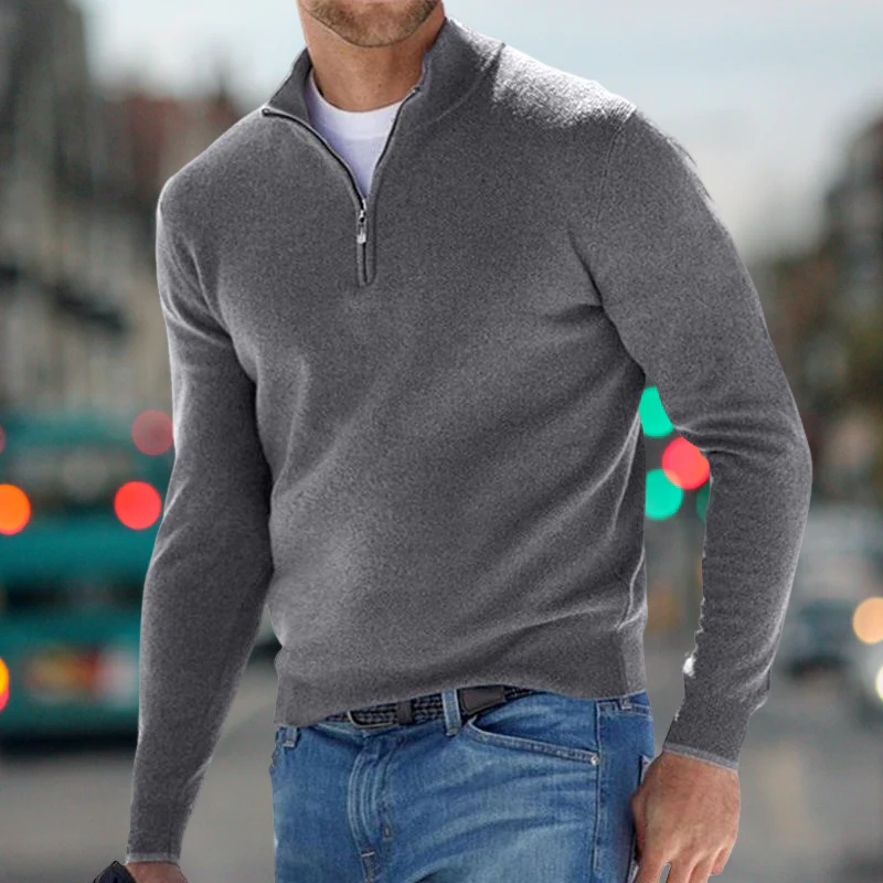 Carlo – Pull-over avec fermeture éclair - Image 4