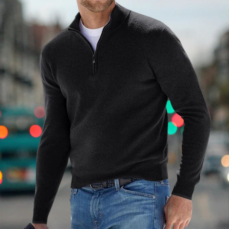 Carlo – Pull-over avec fermeture éclair - Image 5