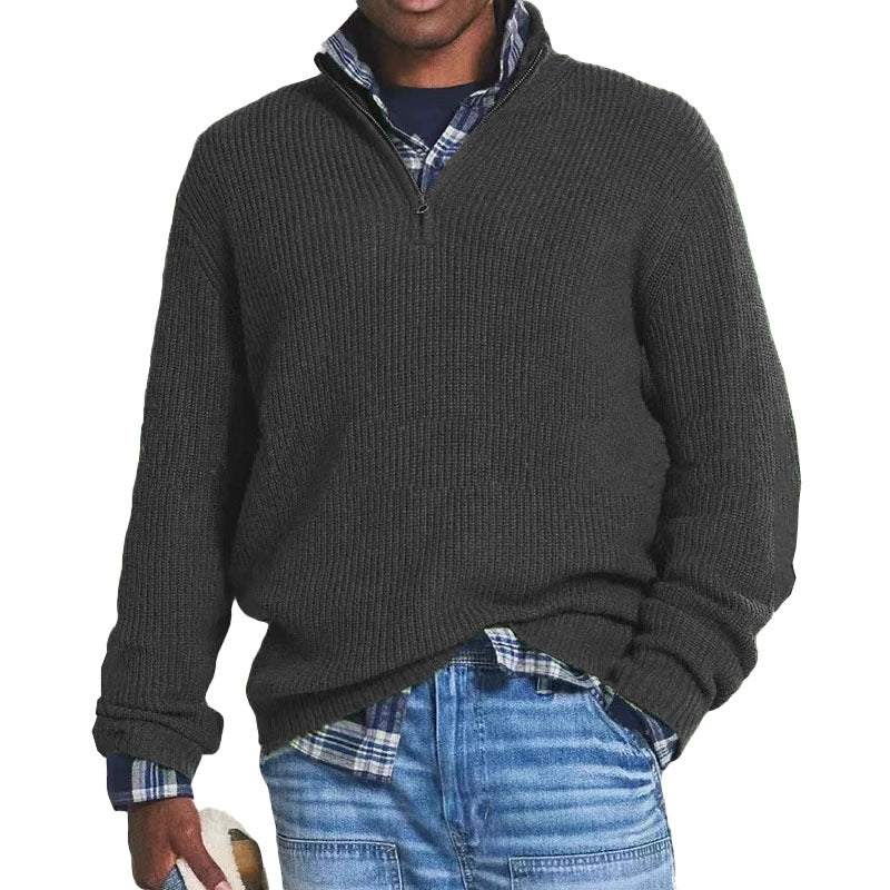 Charlton – Pull décontracté à zip pour hommes - Image 7