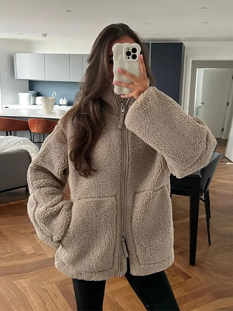 Desireé - Veste en Teddy - Image 2
