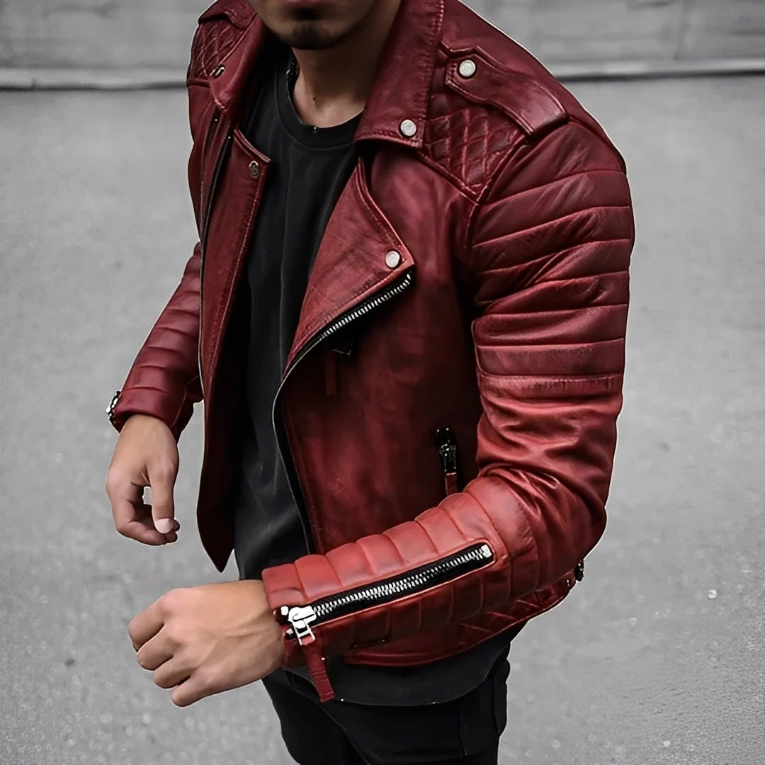 Easton - Veste rétro pour hommes au style élégant - Image 3