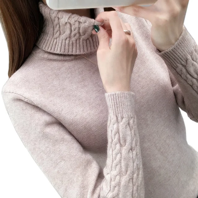 Etta - Pull à col roulé épaissi et coupe slim - Image 3