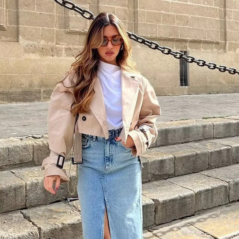 Federica - Le trench court moderne - Image 2