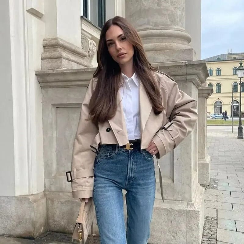 Federica - Le trench court moderne - Image 3