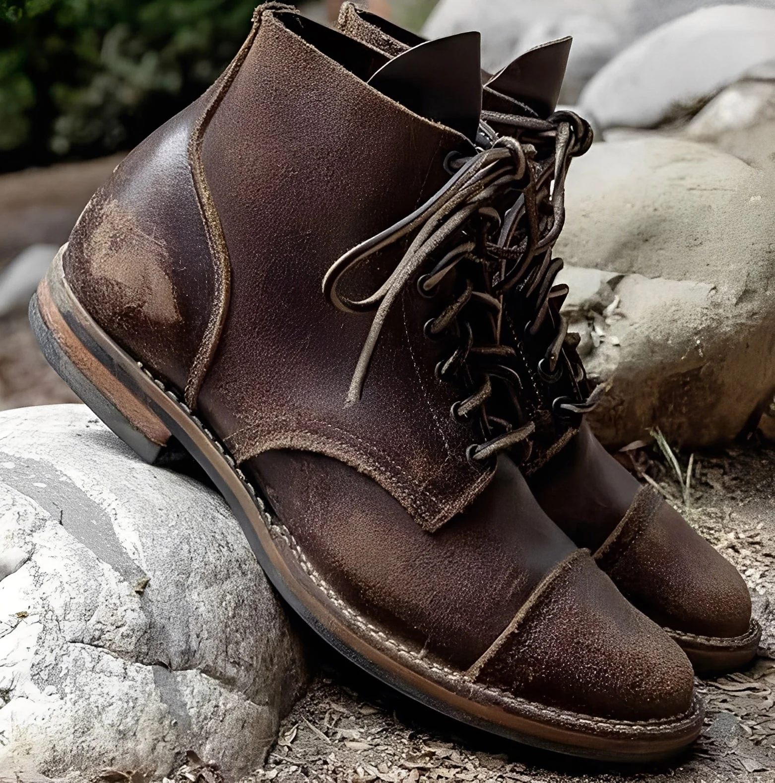 Garrick - Bottes robustes et vintage pour hommes - Image 4