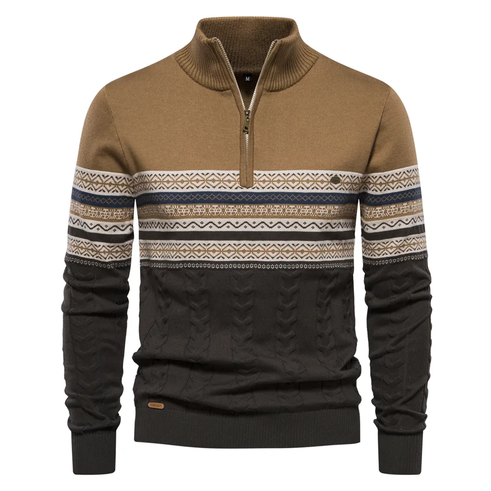 Hakim - Pull-homme - Motif rétro - Image 8