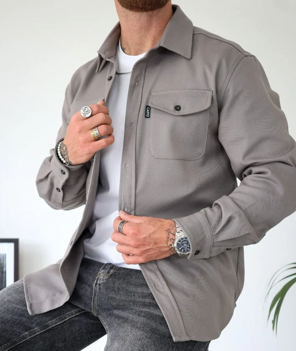 Herman - chemise chic design moderne pour homme - Image 4