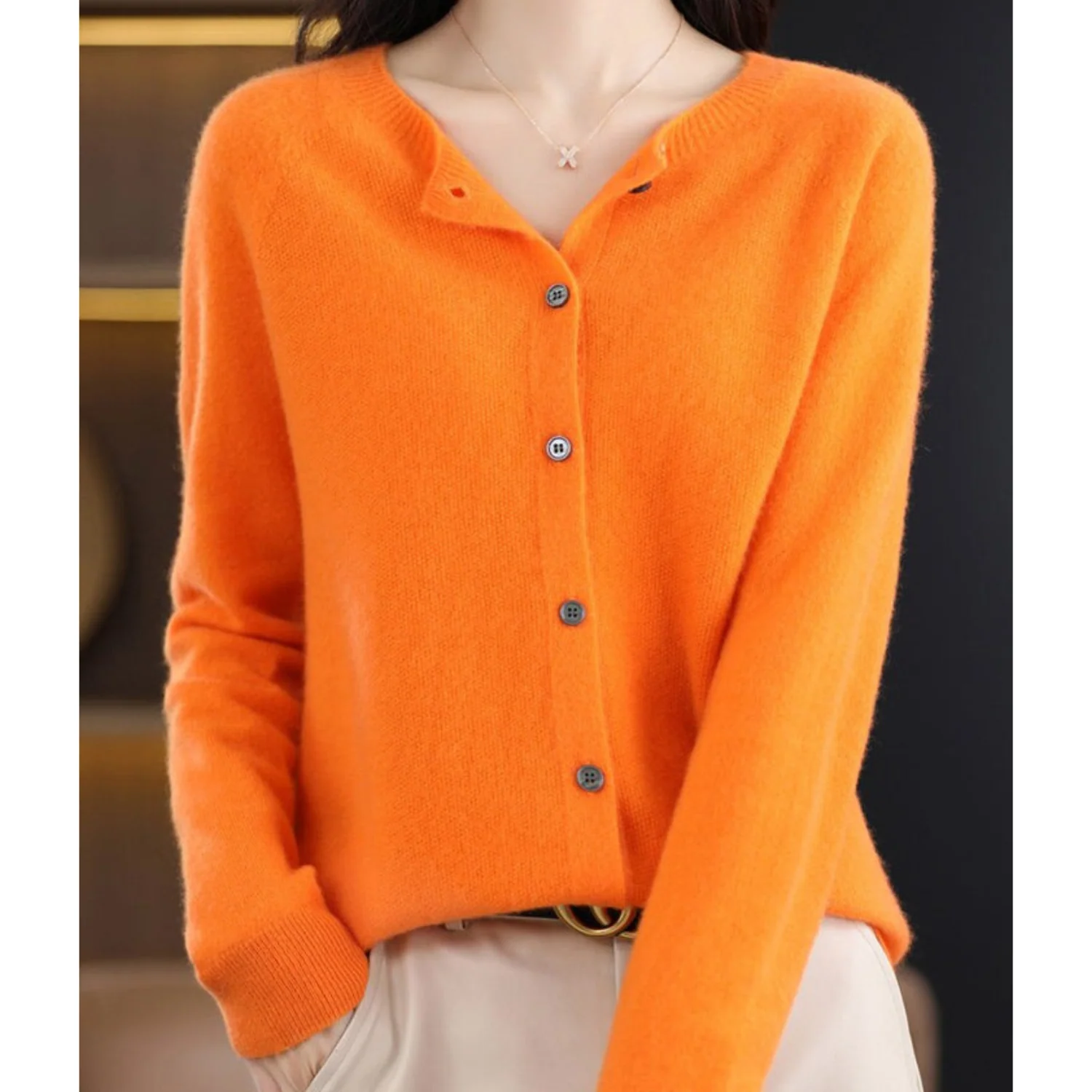 Ina – Pull à col rond pour femmes - Image 10
