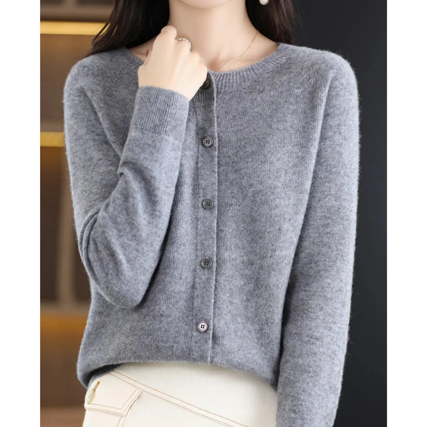 Ina – Pull à col rond pour femmes - Image 11