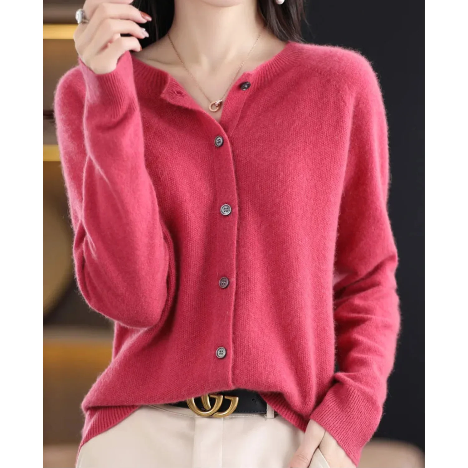 Ina – Pull à col rond pour femmes - Image 4