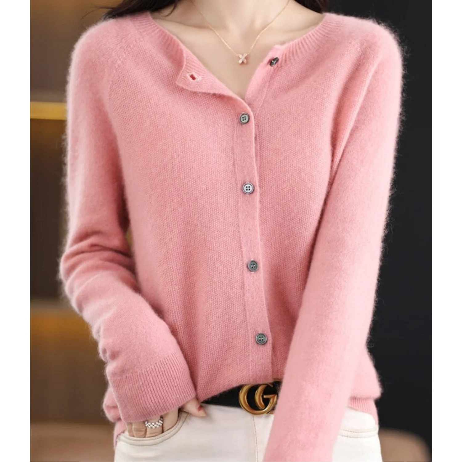 Ina – Pull à col rond pour femmes - Image 9