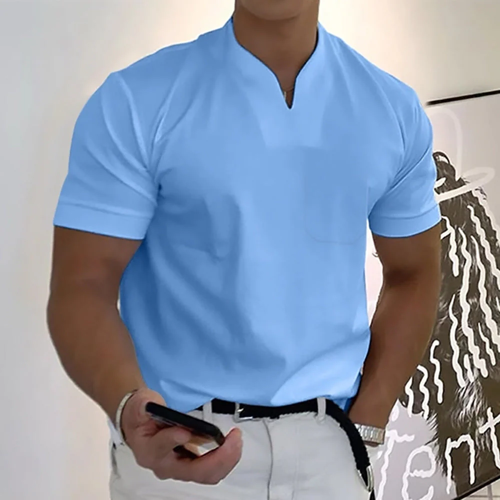 Jason – T-shirt Homme Business & Sport Manches Courtes - Image 9
