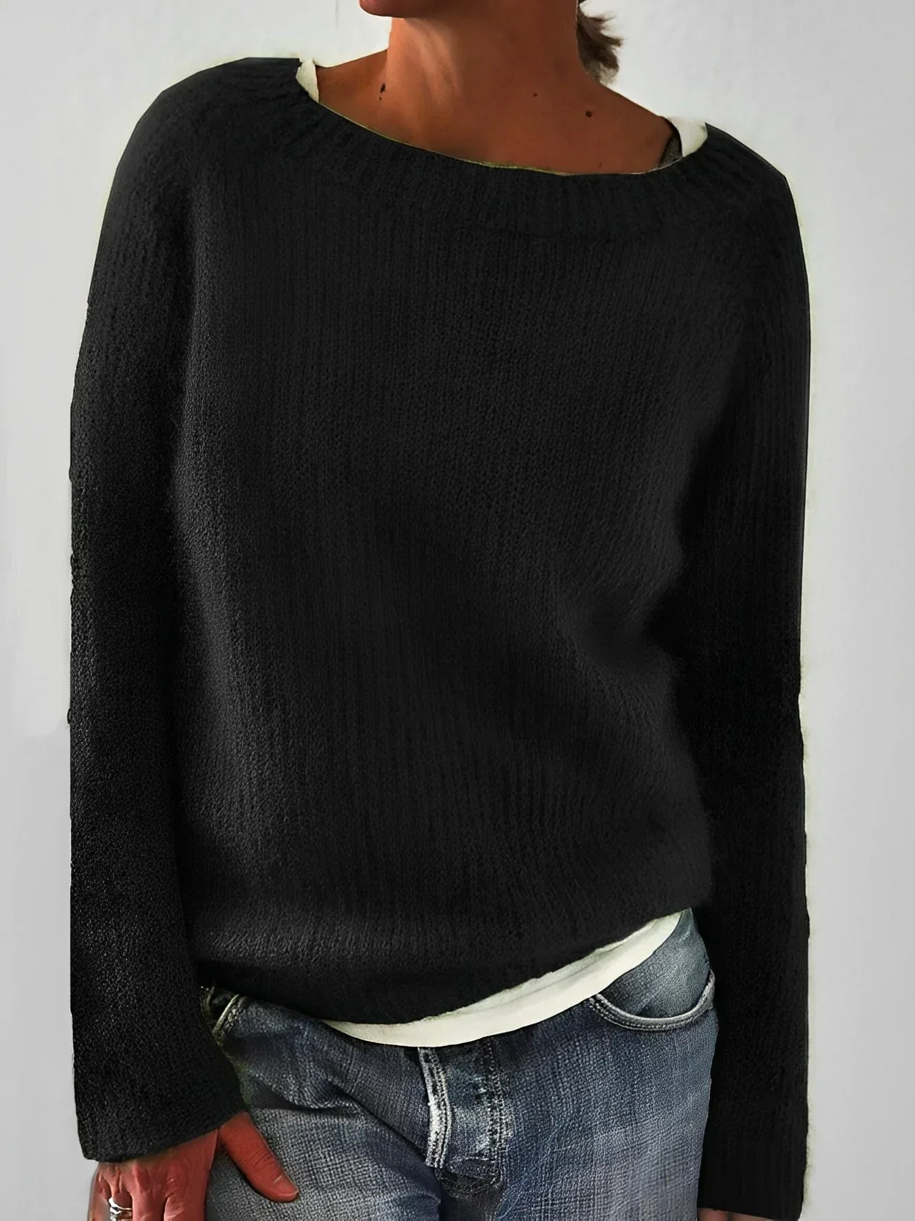 Jumper - Pull chaud en maille douce - Image 4