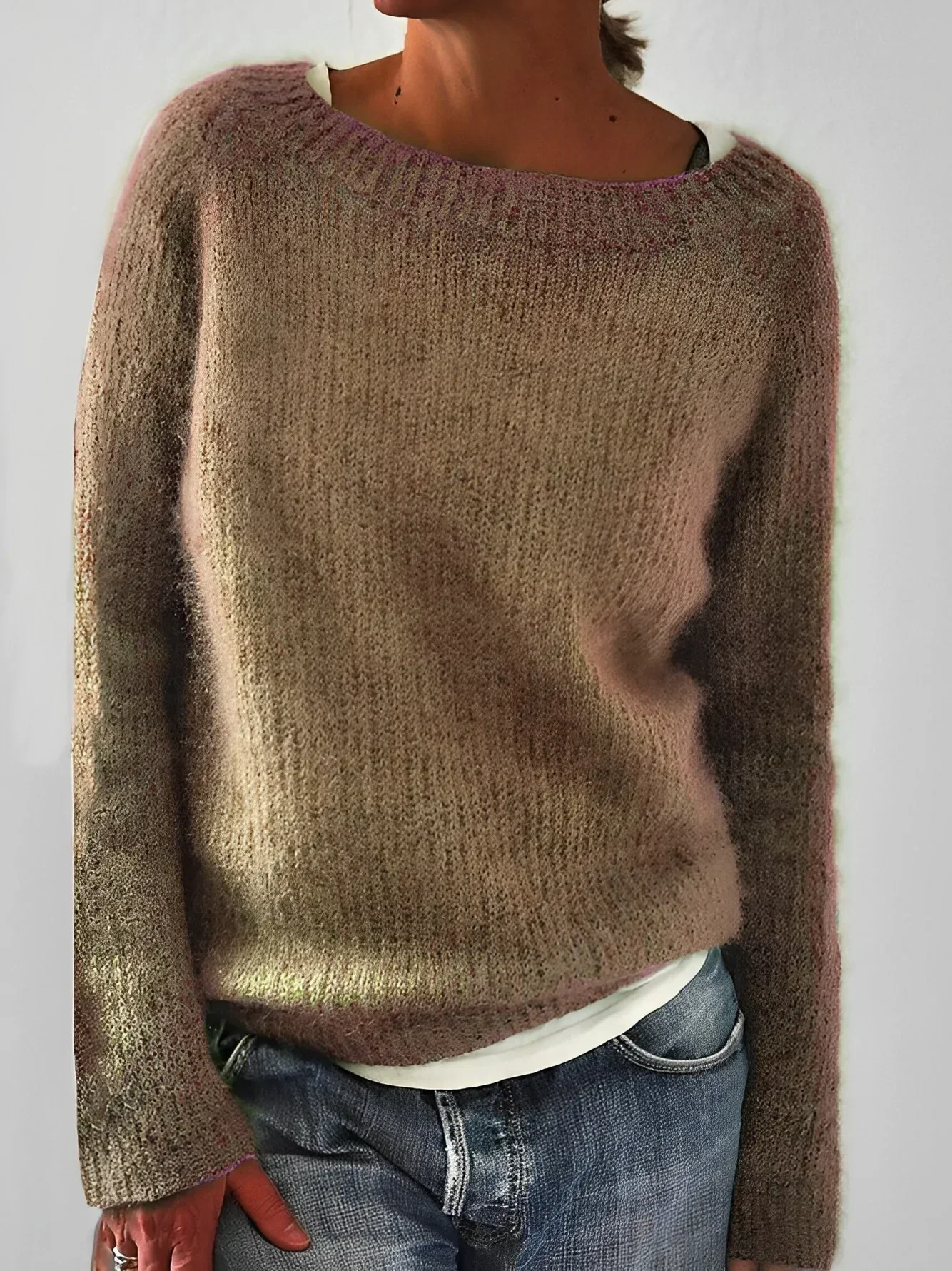 Jumper - Pull chaud en maille douce - Image 6