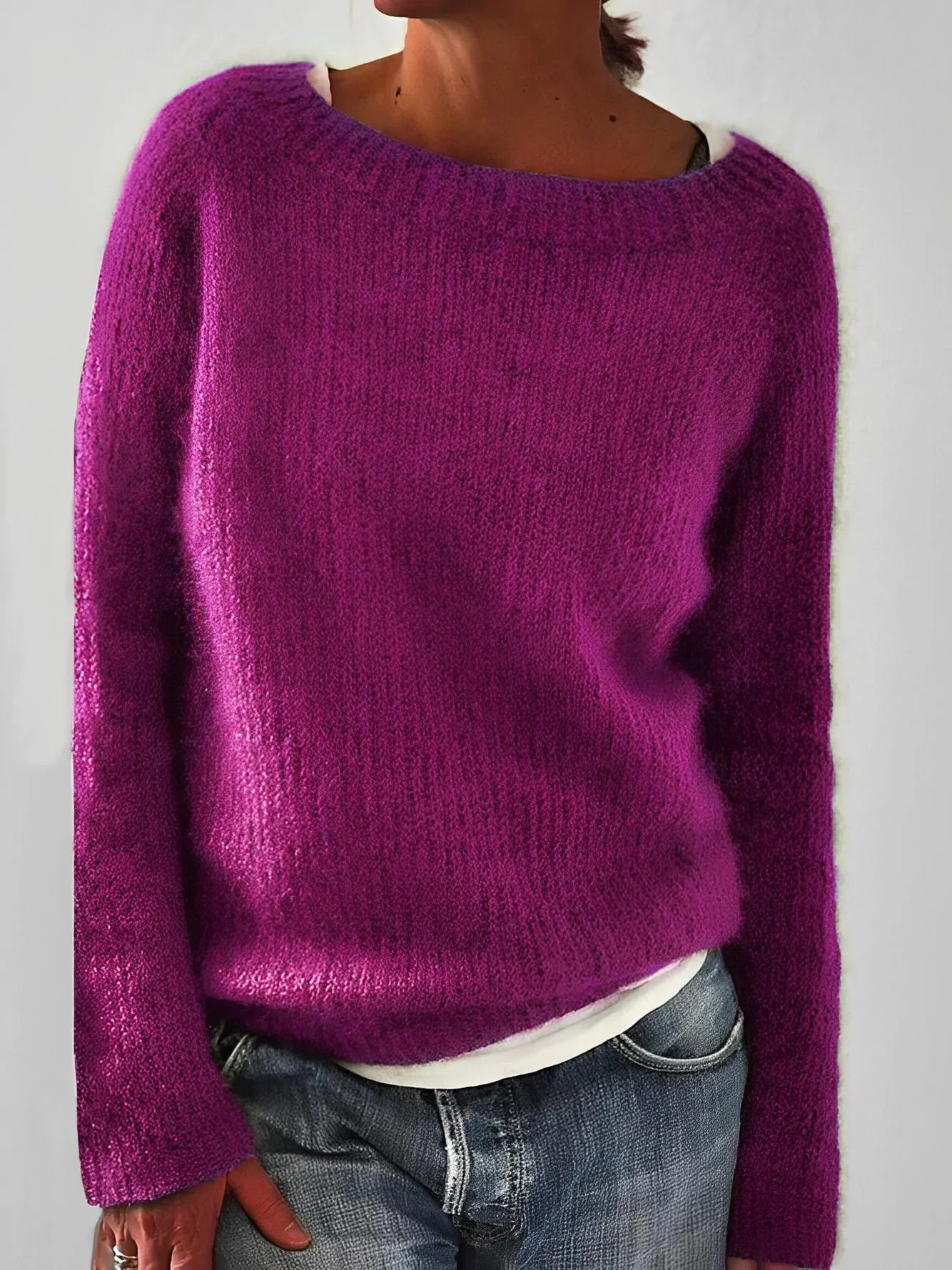 Jumper - Pull chaud en maille douce - Image 7