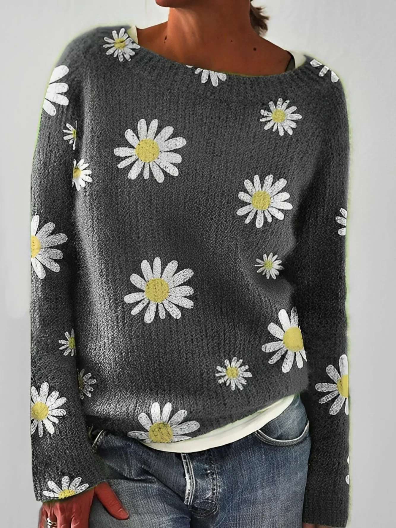 Jumper - Pull chaud en maille douce - Image 8