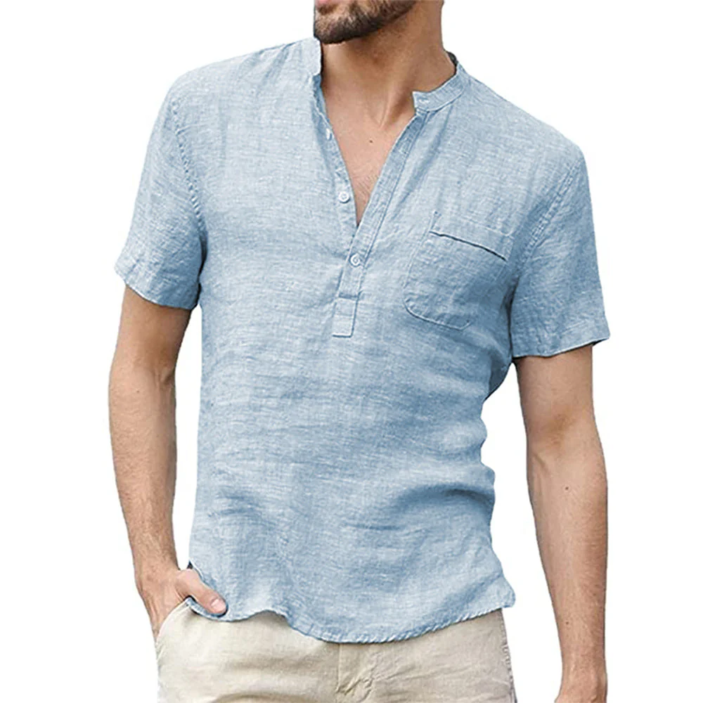 Korbin - Chemise à manches courtes légère pour hommes - Image 2