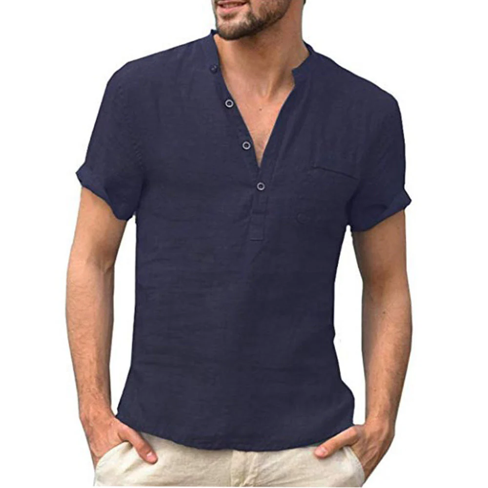 Korbin - Chemise à manches courtes légère pour hommes - Image 4