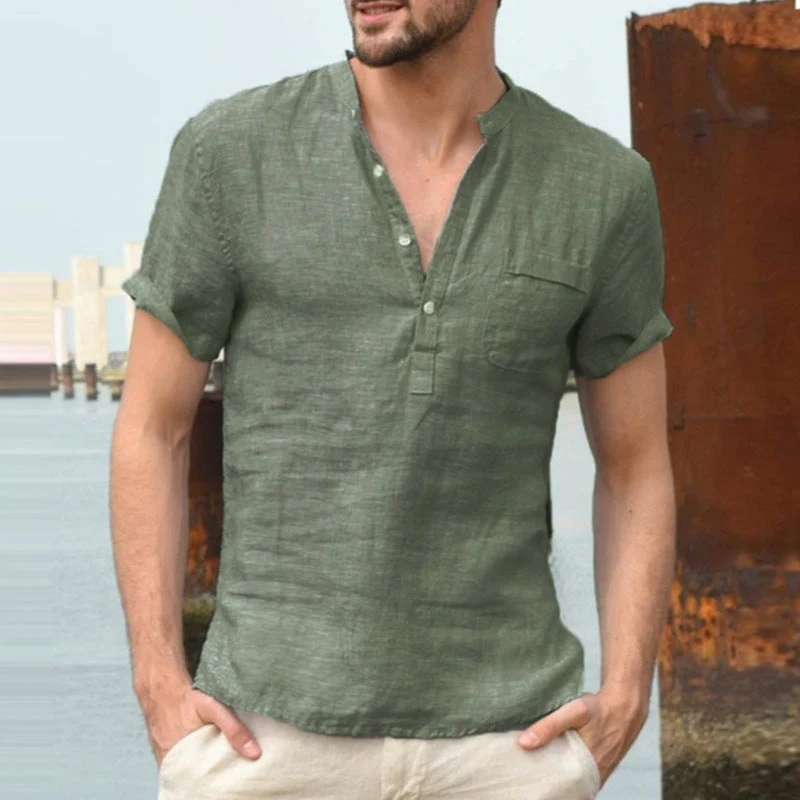 Korbin - Chemise à manches courtes légère pour hommes - Image 8