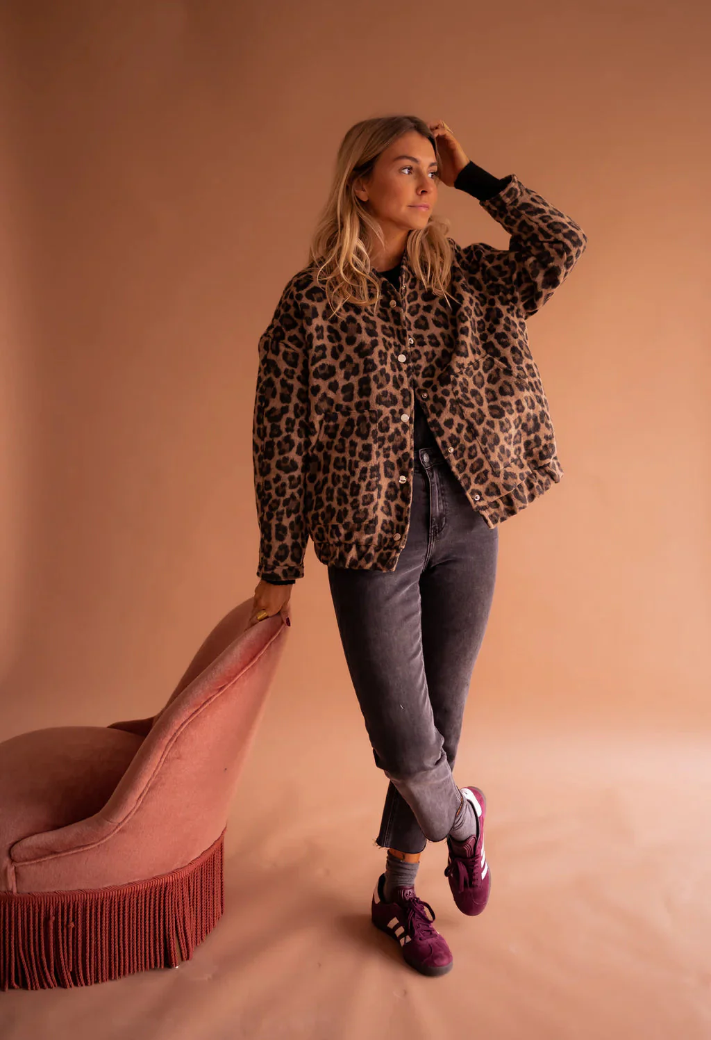 Lea – Blouson Léopard - Image 2