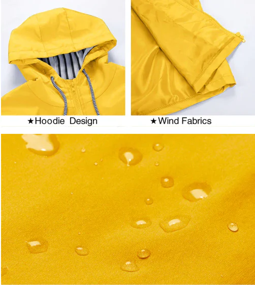 Lea - Manteau coupe-vent à capuche - Image 10
