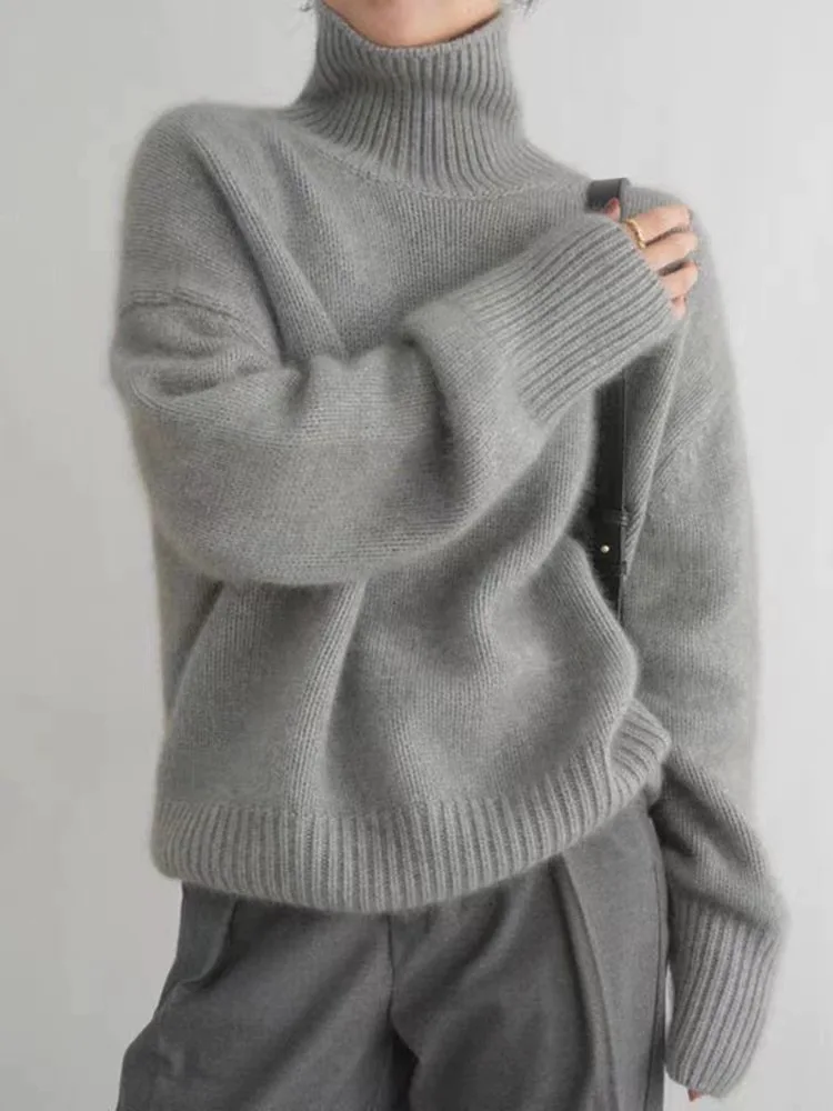 Léa – Pull à col roulé pour femmes - Image 3