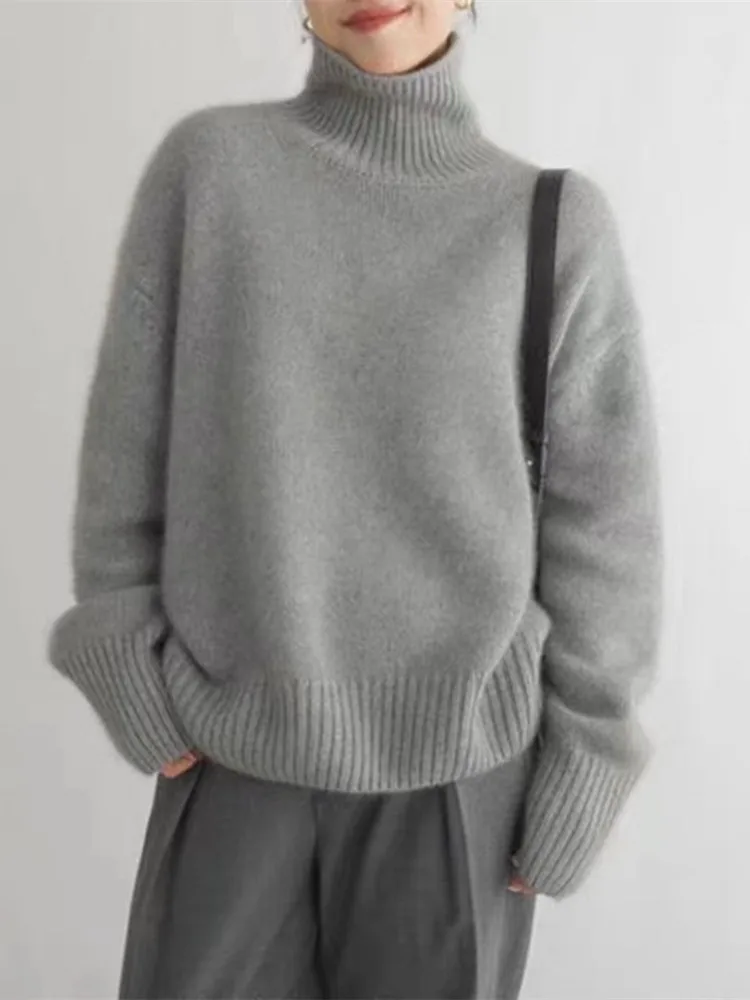 Léa – Pull à col roulé pour femmes - Image 4