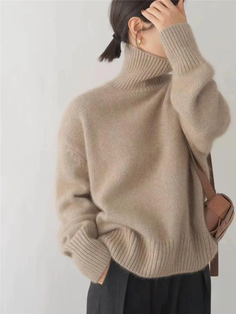 Léa – Pull à col roulé pour femmes - Image 6