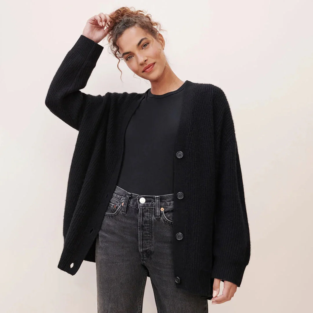 Leah – Cardigan oversize pour femmes - Image 3