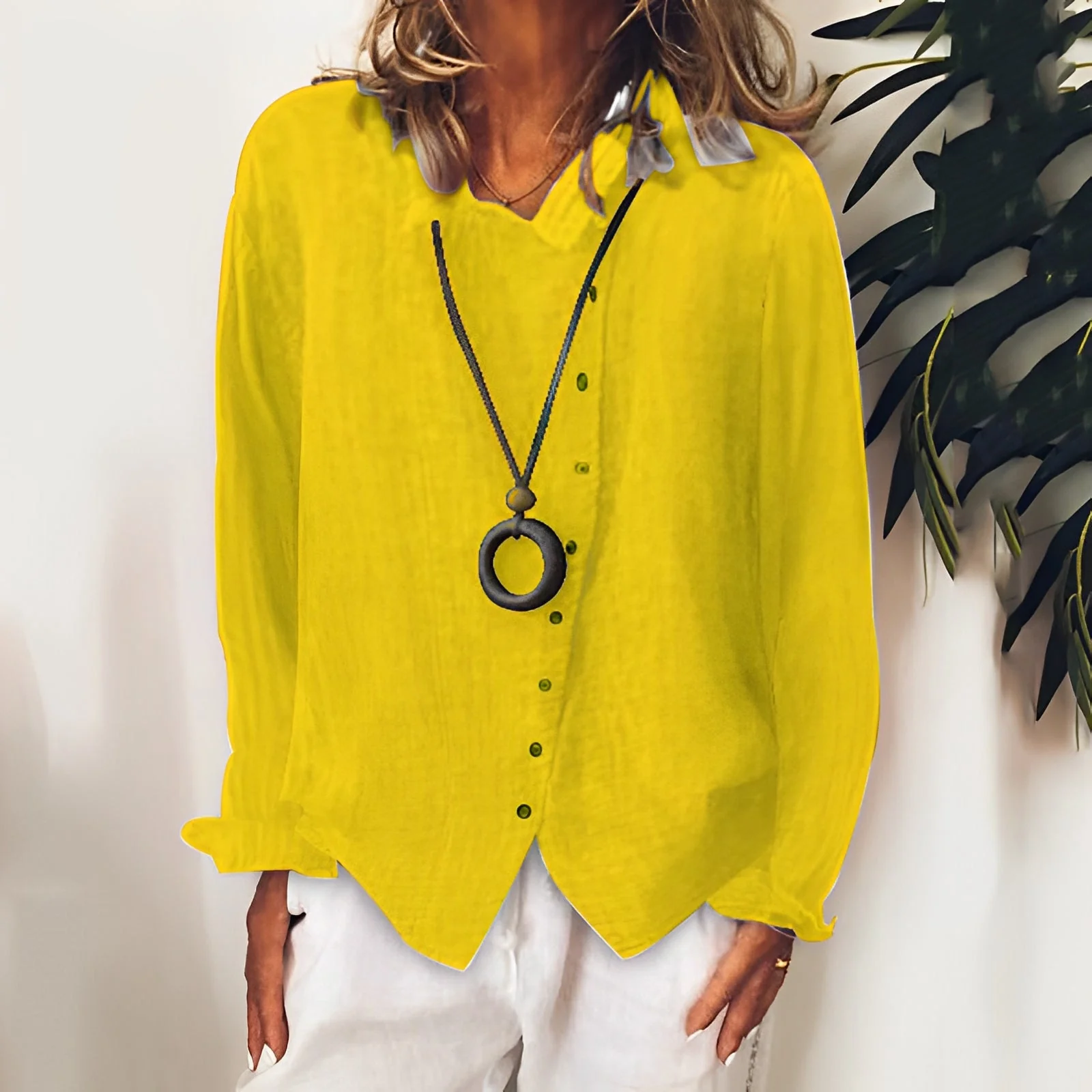 Madelina - Blouse à manches longues légère pour femmes