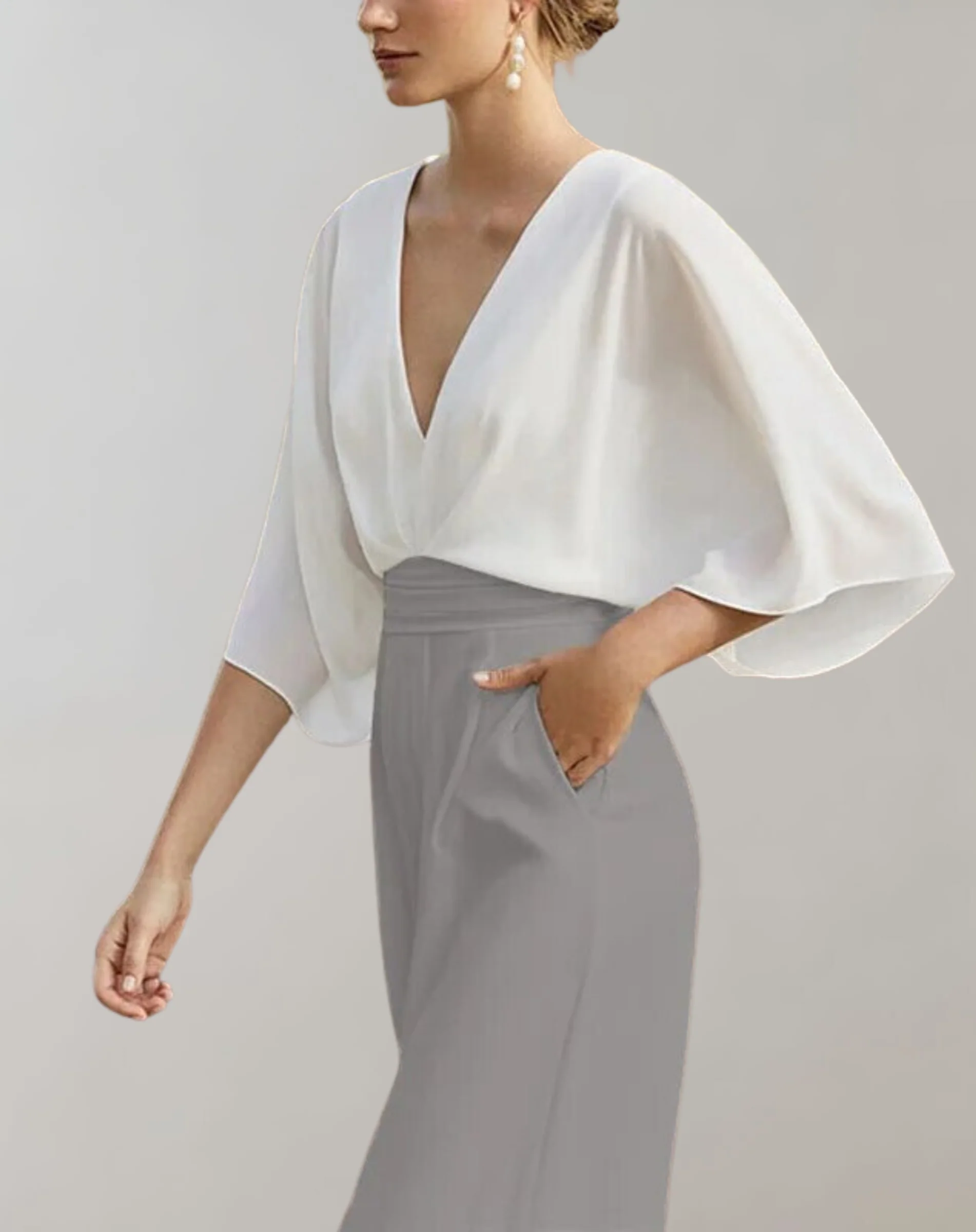 Melanie - Combinaison casual aux jambes évasées - Image 10