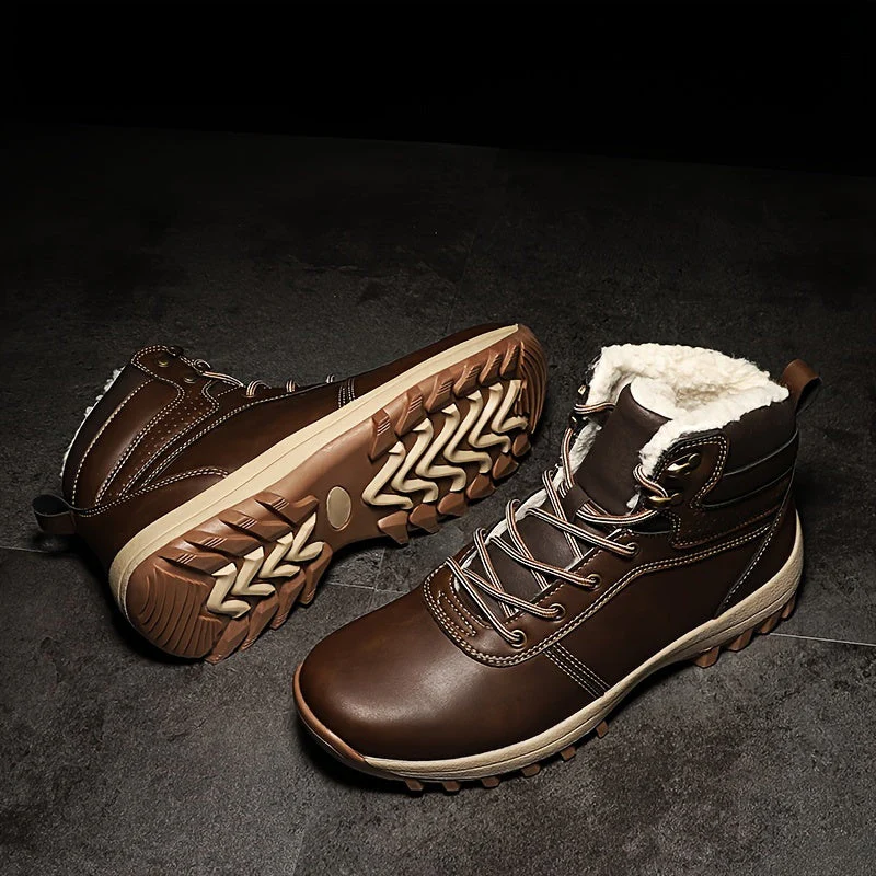 Miroslav - Bottes d'hiver vintage pour hommes stylés - Image 11