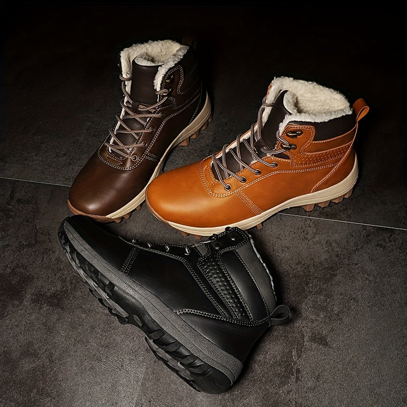Miroslav - Bottes d'hiver vintage pour hommes stylés - Image 3