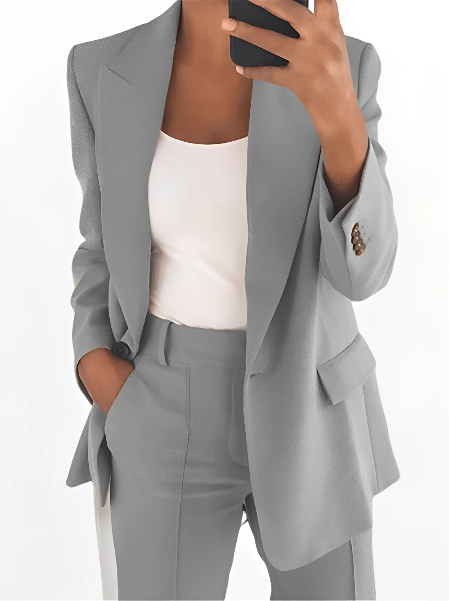 Muriel - ensemble chic de blazer pour le style professionnel des femmes - Image 4