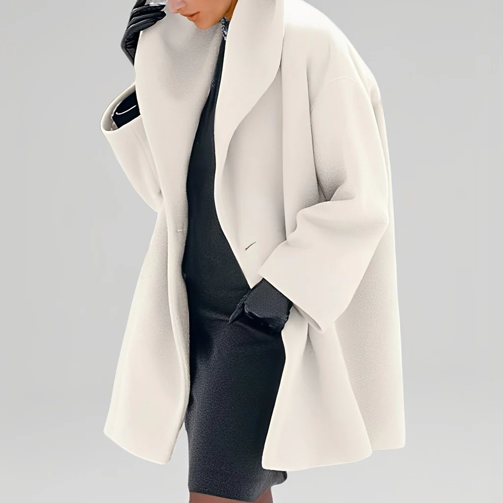 Natalia - Veste ample et tendance en laine pour femmes - Image 4