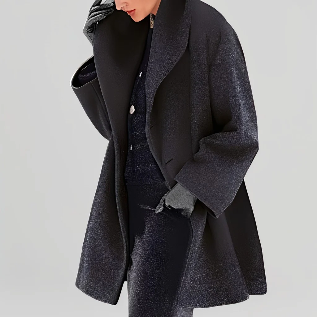 Natalia - Veste ample et tendance en laine pour femmes - Image 7