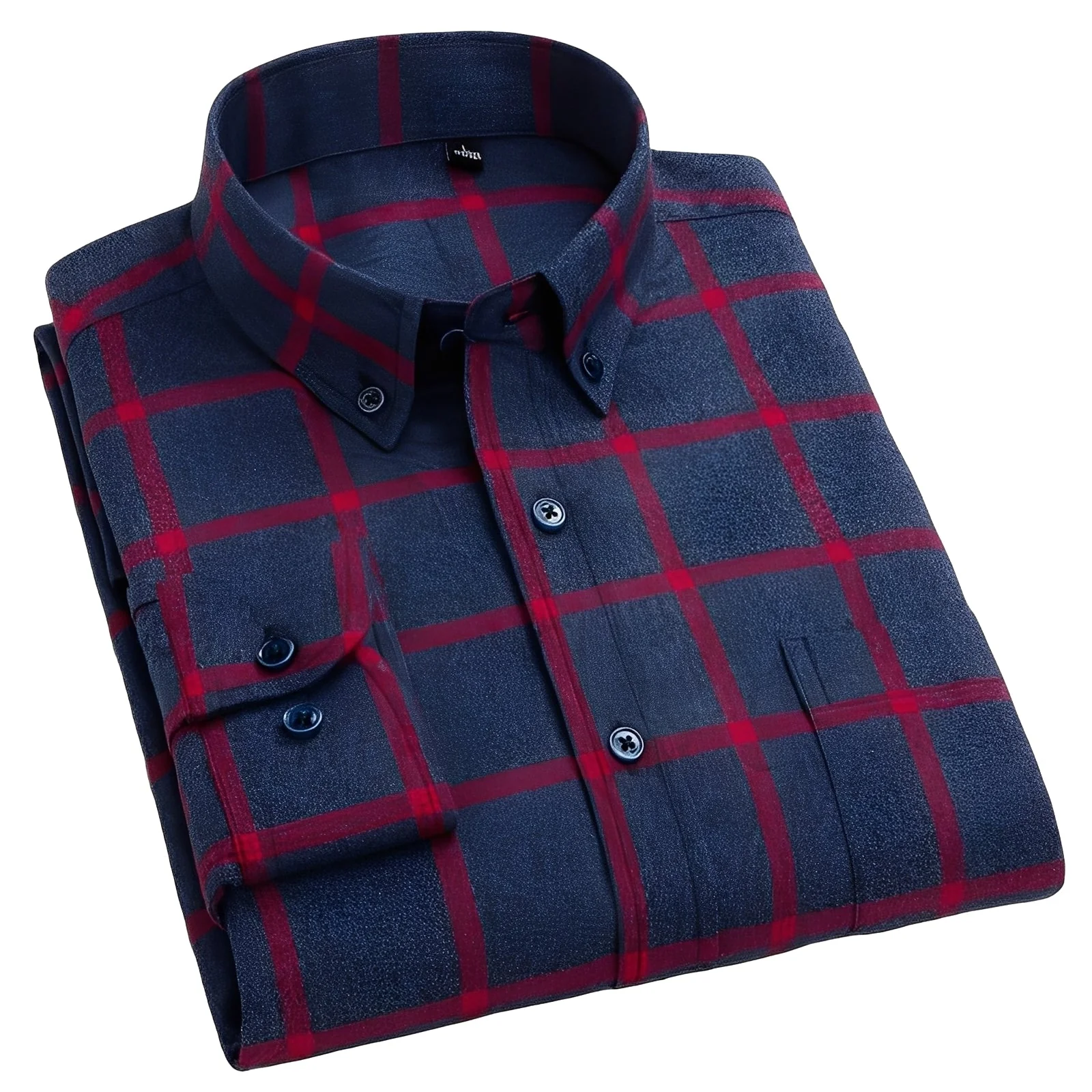 Nikolas - Chemise décontractée à carreaux pour homme - Image 3