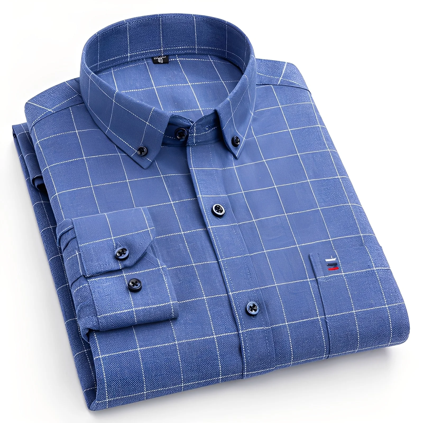 Nikolas - Chemise décontractée à carreaux pour homme - Image 4