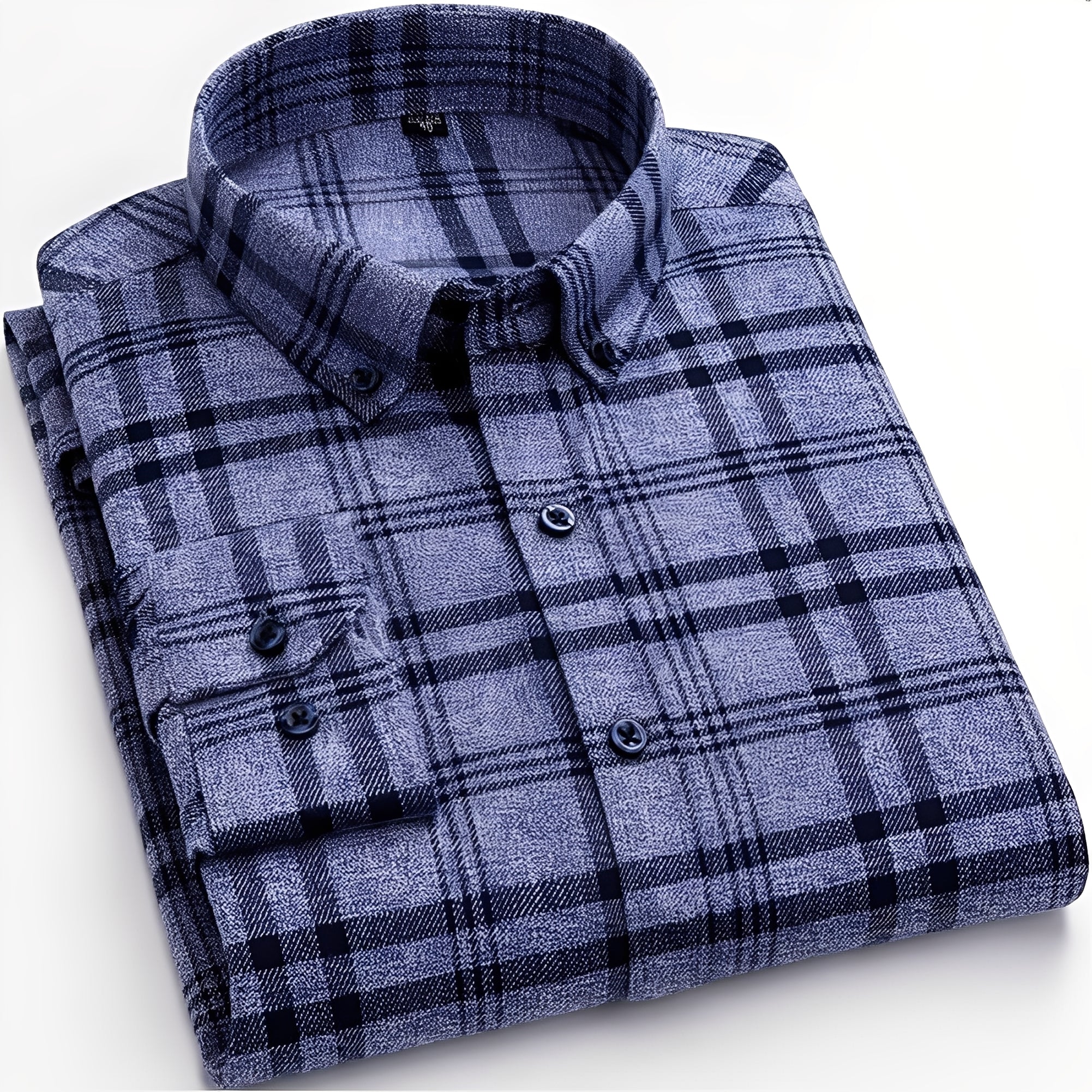 Nikolas - Chemise décontractée à carreaux pour homme - Image 5