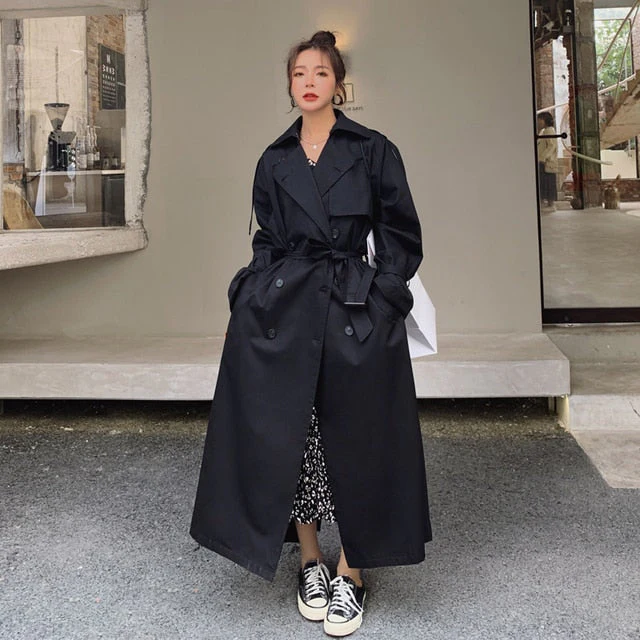 Olga - Trench-coat élégant à coupe ample